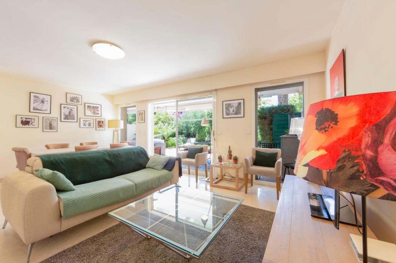 Apartment 2 Bedrooms2 Bathroomsdouble Terrace & Garden In Palm Beach Area Cannes Exterior photo