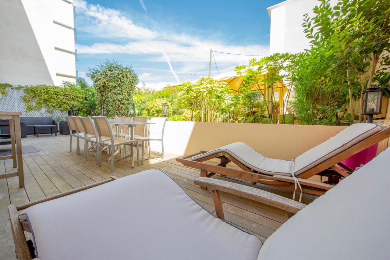 Apartment 2 Bedrooms2 Bathroomsdouble Terrace & Garden In Palm Beach Area Cannes Exterior photo
