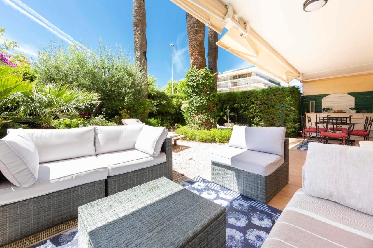 Apartment 2 Bedrooms2 Bathroomsdouble Terrace & Garden In Palm Beach Area Cannes Exterior photo