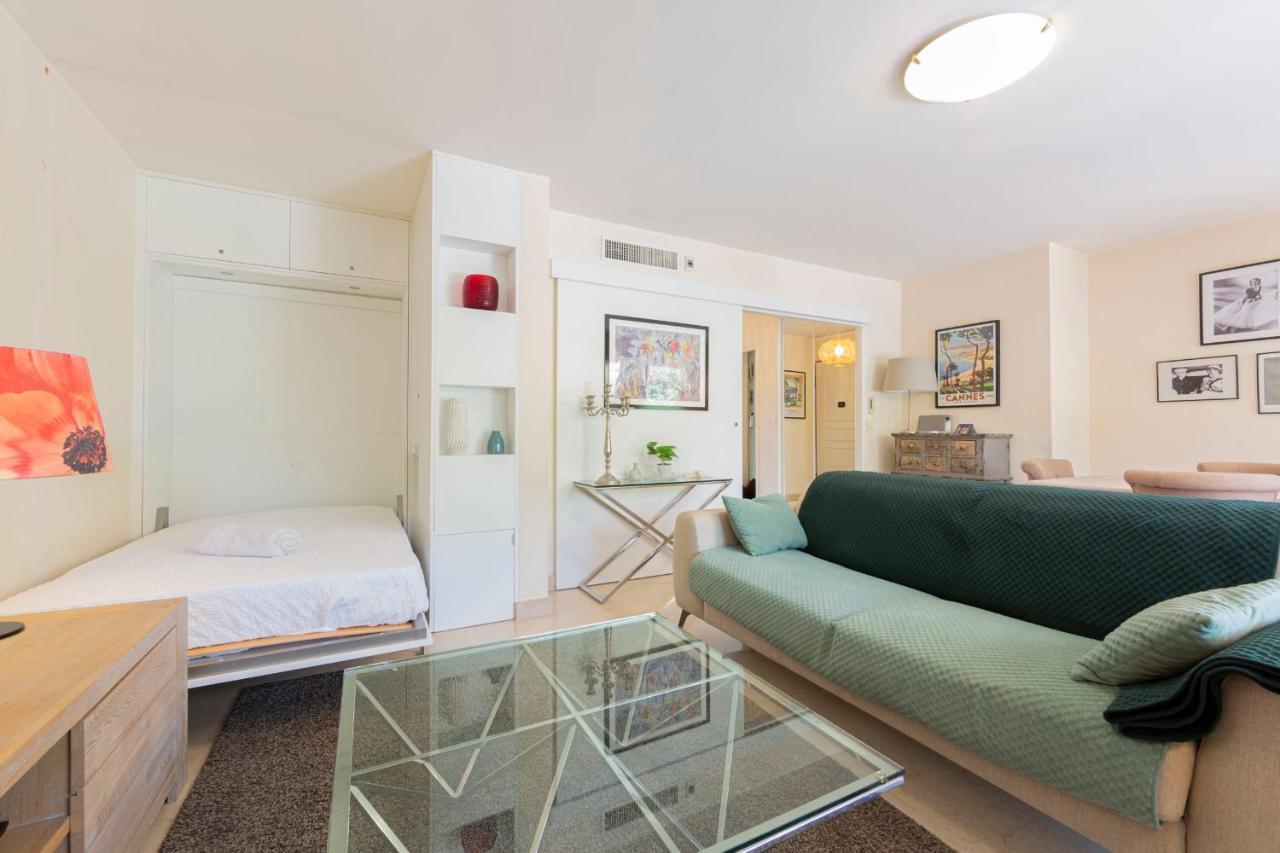 Apartment 2 Bedrooms2 Bathroomsdouble Terrace & Garden In Palm Beach Area Cannes Exterior photo