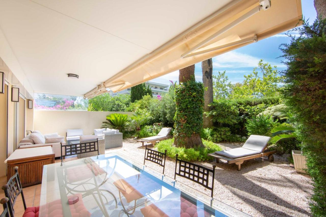 Apartment 2 Bedrooms2 Bathroomsdouble Terrace & Garden In Palm Beach Area Cannes Exterior photo